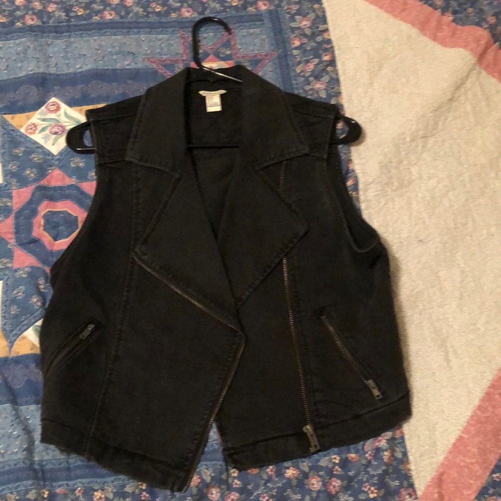 Forever 21 jean vest